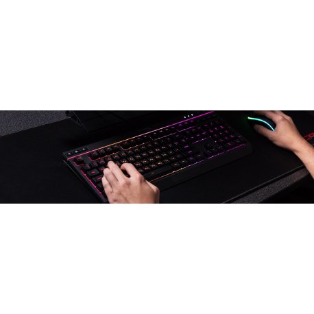Клавіатура ігрова HyperX Alloy Core USB RGB (Eng, Ukr) Black (4P4F5AA)