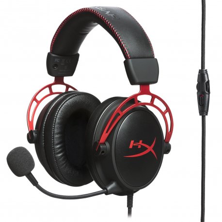 Гарнітура бездротова HyperX Cloud Alpha WL Black/Red (4P5D4AA)