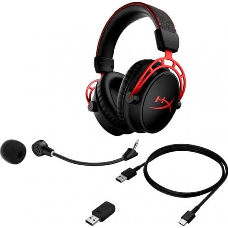 Гарнитура беспроводная HyperX Cloud Alpha WL Black/Red (4P5D4AA)