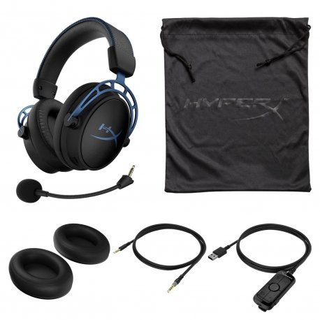 Гарнитура игровая HyperX Cloud Alpha S 7.1 3.5mm/USB Black/Blue (4P5L3AA)