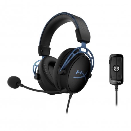 Гарнитура игровая HyperX Cloud Alpha S 7.1 3.5mm/USB Black/Blue (4P5L3AA)