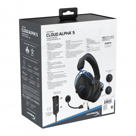 Гарнитура игровая HyperX Cloud Alpha S 7.1 3.5mm/USB Black/Blue (4P5L3AA)