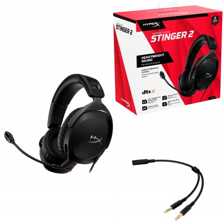 Гарнітура ігрова HyperX Cloud Stinger 2 3.5mm Black (519T1AA)