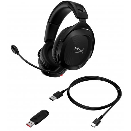 Гарнітура бездротова HyperX Cloud Stinger 2 USB/WL Black (676A2AA)