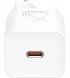 Мережевий зарядний пристрій Baseus Super Silicone PD Charger 25W (1Type-C) + With Cable Type-C to Type-C White (TZCCSUP-L02)