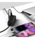 Сетевое зарядное устройство Baseus GaN5 Pro 2C+U (65W Type-C to Type-C 100W) (1m) Black (CCGP120201)