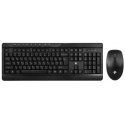 Беспроводной комплект мышь+клавиатура 2E MK410 WL Black (2E-MK410MWB)