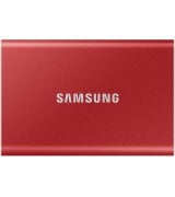 Портативный SSD Samsung T7 2TB USB 3.2 Gen 2 Red (MU-PC2T0R/WW)