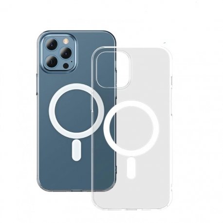 Чехол Monblan Crystal with Magsafe для iPhone14 Pro Max Transparent