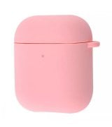 Чехол Silicone Case Full with Carbine для Airpods 1/2 Cotton Candy