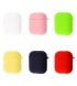 Чохол Silicone Case Full with Carbine для Airpods 1/2 Lime Green