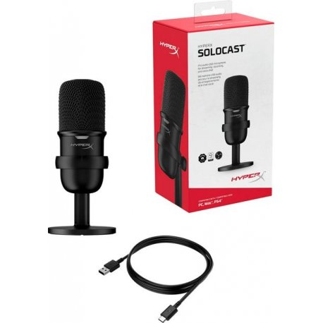 Микрофон HyperX SoloCast Black (4P5P8AA)
