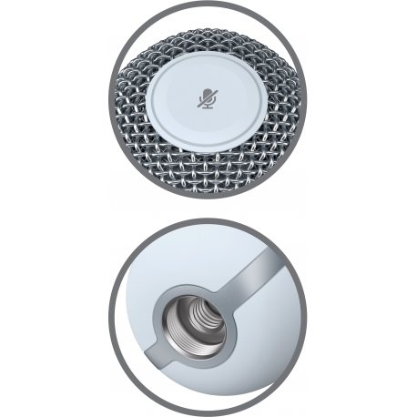 Мікрофон HyperX Мікрофон SoloCast White (519T2AA)