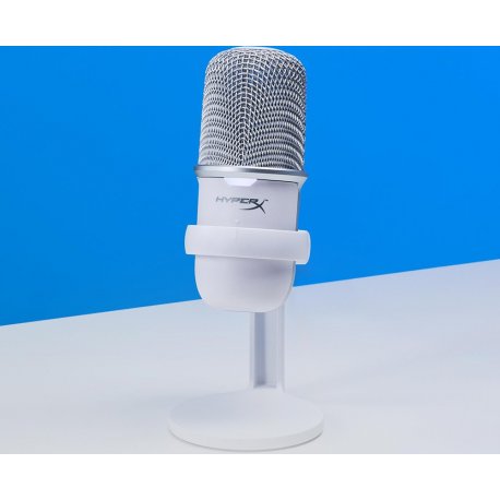 Мікрофон HyperX Мікрофон SoloCast White (519T2AA)