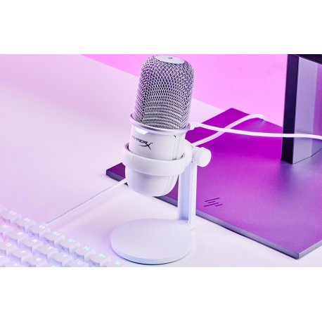 Мікрофон HyperX Мікрофон SoloCast White (519T2AA)