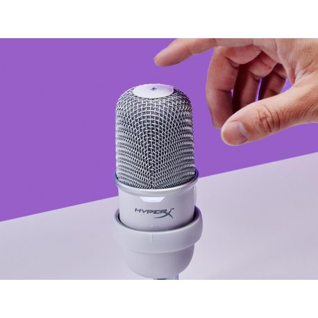 Мікрофон HyperX Мікрофон SoloCast White (519T2AA)