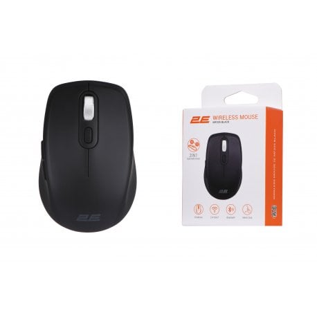 Миша бездротова 2E MF225 Silent WL BT Black (2E-MF225WBK)
