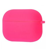 Чехол Silicone Case Full with Carbine для Airpods Pro 2 Bright Pink