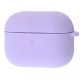 Чехол Silicone Case Full with Carbine для Airpods Pro 2 Light Purple