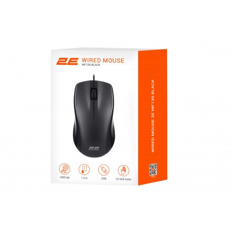 Миша 2Е MF130 USB Black (2E-MF130UB)