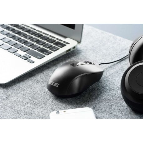 Миша 2Е MF160 USB Black (2E-MF160UB)