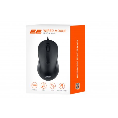 Миша 2Е MF160 USB Black (2E-MF160UB)