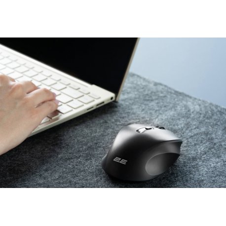 Миша бездротова 2E MF240 WL Black (2E-MF240WB)