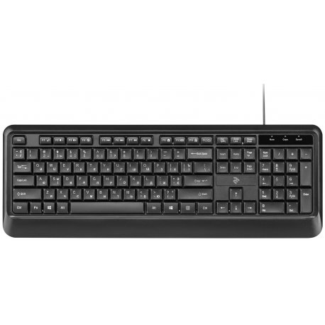 Клавиатура провідна 2E KS130 USB Black (2E-KS130UB)