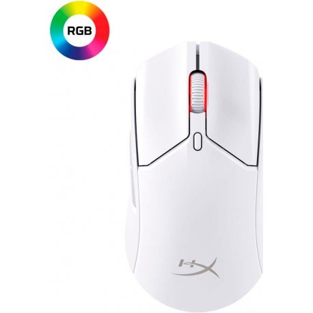 Миша ігрова бездротова HyperX Pulsefire Haste 2 WL White (6N0A9AA)