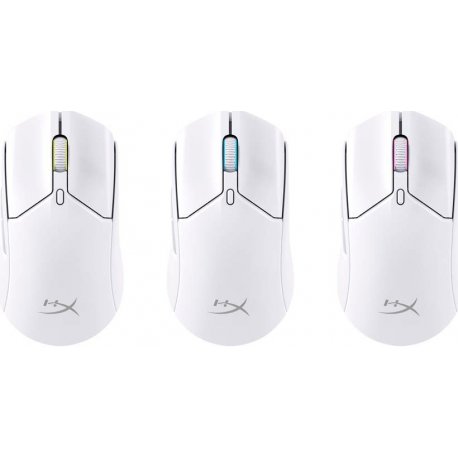 Миша ігрова бездротова HyperX Pulsefire Haste 2 WL White (6N0A9AA)