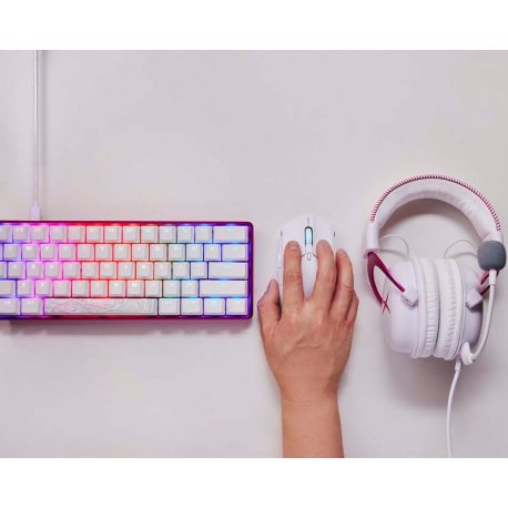 Миша ігрова бездротова HyperX Pulsefire Haste 2 WL White (6N0A9AA)