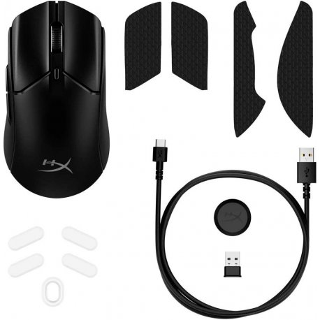 Миша ігрова бездротова HyperX Pulsefire Haste 2 WL Black (6N0B0AA)