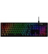 Клавіатура ігрова HyperX Alloy Origins Red USB RGB PBT (ENG, RU) Black (639N3AA)