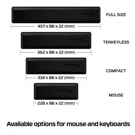 Подставка под запястья HyperX TKL Wrist Rest Ergonomic (4Z7X1AA)