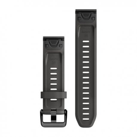 Ремешок Garmin QuickFit 20mm Silicone Band Graphite (010-13102-01)