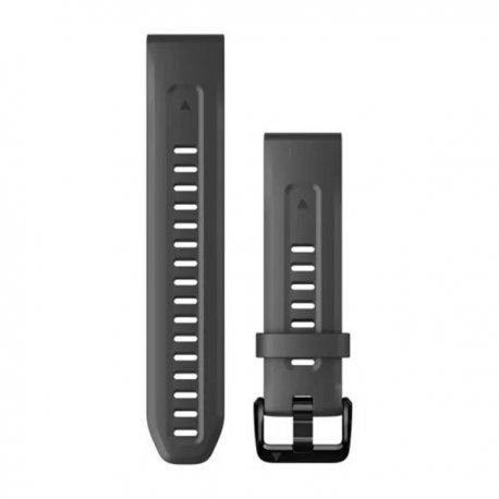 Ремешок Garmin QuickFit 20mm Silicone Band Graphite (010-13102-01)