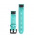 Ремешок Garmin QuickFit 20mm Silicone Band Aqua (010-13102-05)