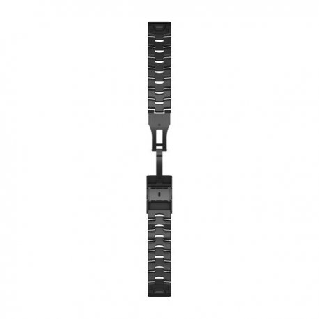 Ремешок Garmin QuickFit 22mm DLC Titanium Band Carbon Gray (010-12863-09)