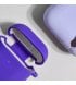 Чохол Silicone Case Full with Carbine для Airpods Pro Yellow