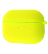 Чехол Silicone Case Full with Carbine для Airpods Pro Yellow