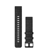 Ремінець Garmin QuickFit 20mm Nylon with Black Hardware Band Heathered Black (010-12875-00)