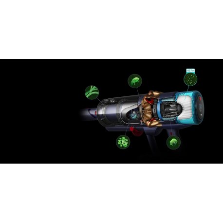 Беспроводной пылесос Dyson Gen5detect Absolute Prussian Blue/Rich Copper (SV23) (447002-01) EU