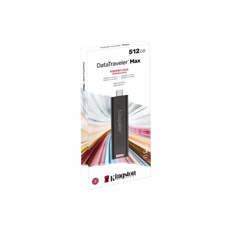 Флеш накопичувач Kingston DT Max 512GB USB 3.2 Black (DTMAX/512GB)