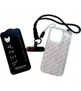 Чохол iLera для iPhone 14 Pro Max Go Ice Case with Hand stripe + Glass (iLGoHnd14PrMx)