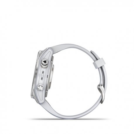 Смарт-годинник Garmin Epix Pro (Gen 2) 42 mm Silver with Whitestone Band (010-02802-01)