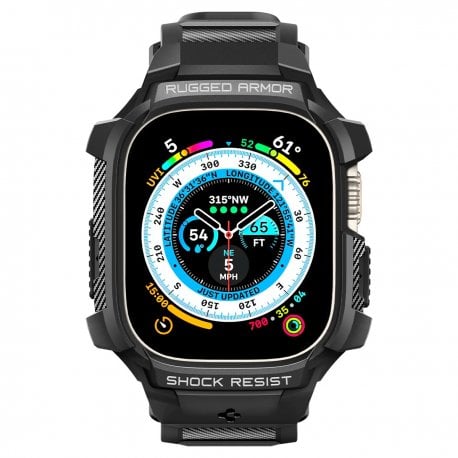 Photos - Smartwatch Case / Screen Protector Spigen Чохол та ремінець  Rugged Armor Pro 2 in 1 для Apple Watch Ultra 49m 