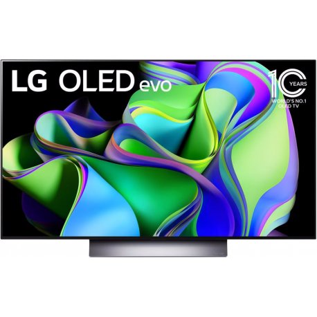 Телевизор LG OLED 4K 48" WebOS Black (OLED48C36LA)