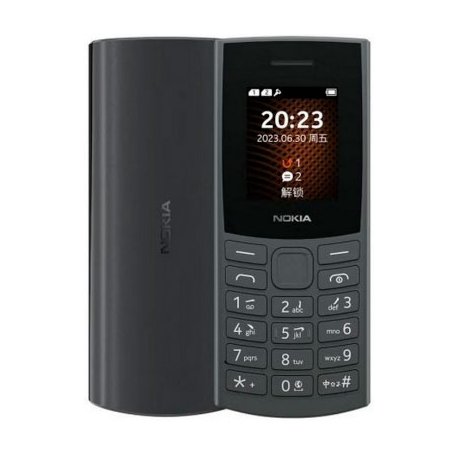 Nokia 105 2023 SS Charcoal
