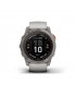 Смарт-часы Garmin fenix 7X Pro Sapphire Solar Titanium with Fog Gray/Ember Orange Band (010-02778-15)