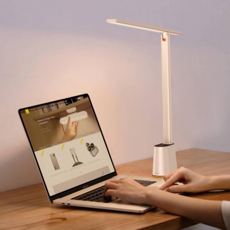 Настільна лампа Baseus Smart Eye Series Charging Folding Smart Light White (DGZG-02)